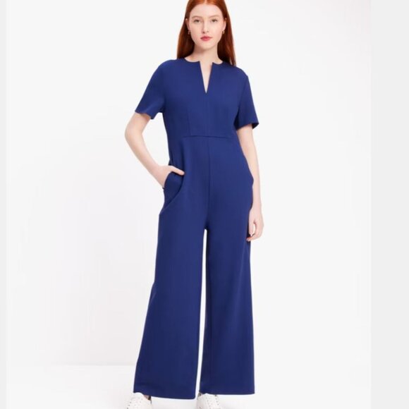 Kate Spade Blue Jumpsuit - Size US M - NWT - Picture 4 of 16
